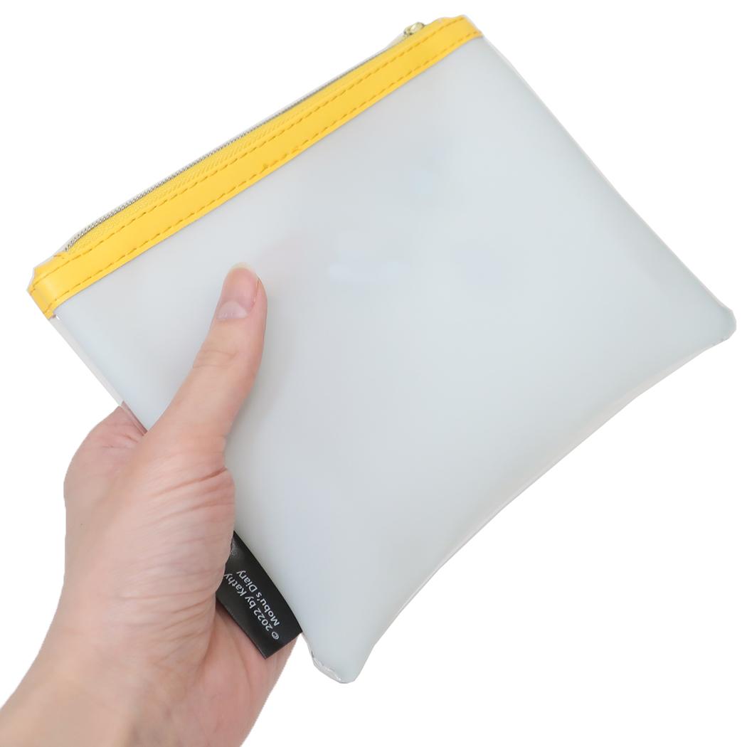 PVCポーチ ペンポーチ Mobu's Diary Food 新入学 Green Flash 筆箱 新学期準備文具 小物入れ かわいい メール便可