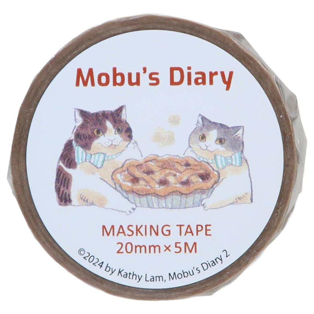 三毛猫モブ マステ マスキングテープ warm Green Flash