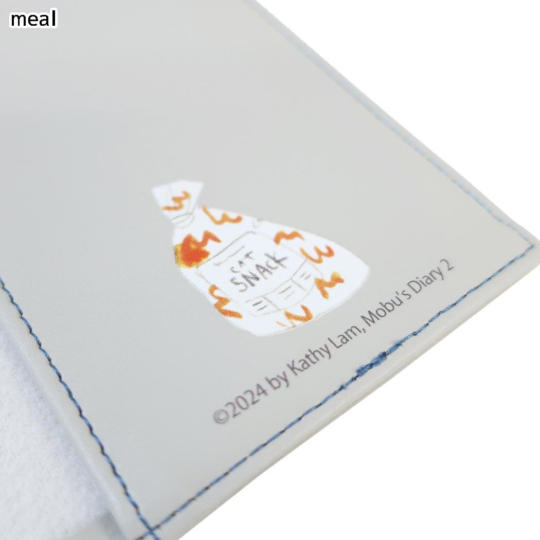 三毛猫モブ ブックカバー ブックカバー meal Green Flash