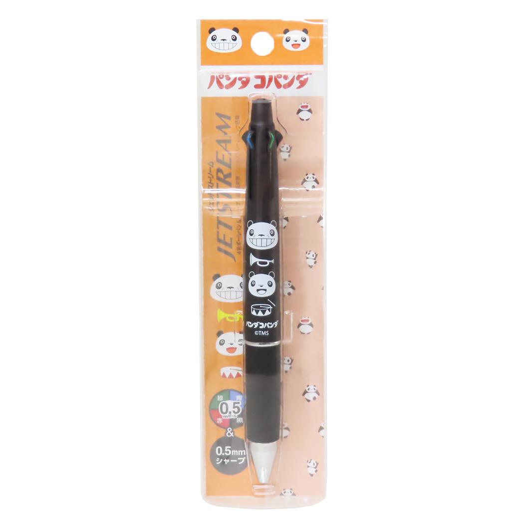 ジェットストリーム4＆1 シャープペン＆黒赤青緑4色ボールペン パンダコパンダ ブラック Green Flash 新学期準備文具 メール便可