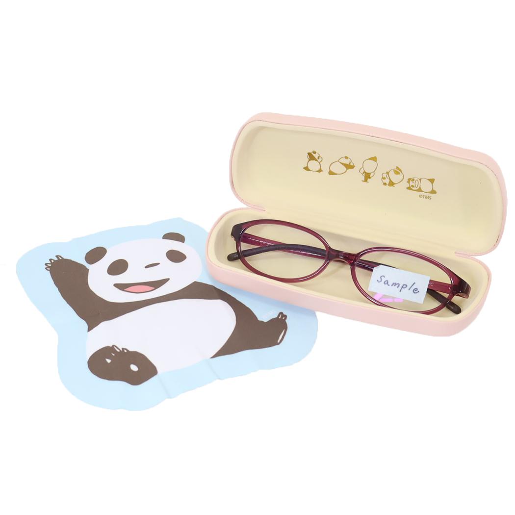 メガネケース＆クロスセット 眼鏡ケース パンダコパンダ ピンク Green Flash プレゼント