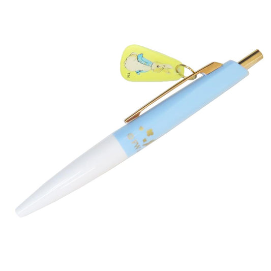 チャーム付きミニボールペン ボールペン ピーターラビット ブルー Green Flash 新学期準備文具 絵本メール便可