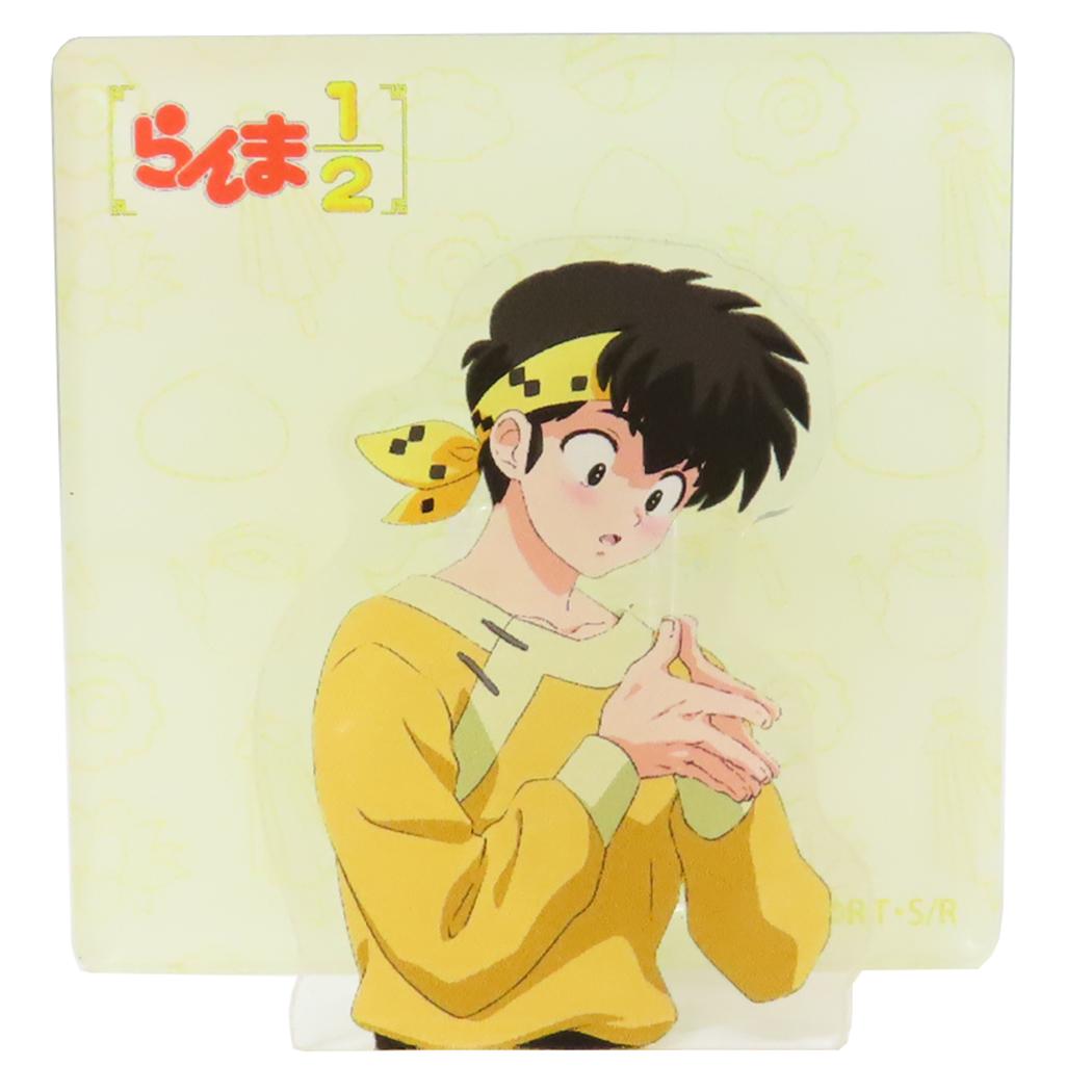 メモクリップスタンド クリップ らんま1/2 良牙 高橋留美子 Green Flash 事務用品 メモ立て アニメメール便可