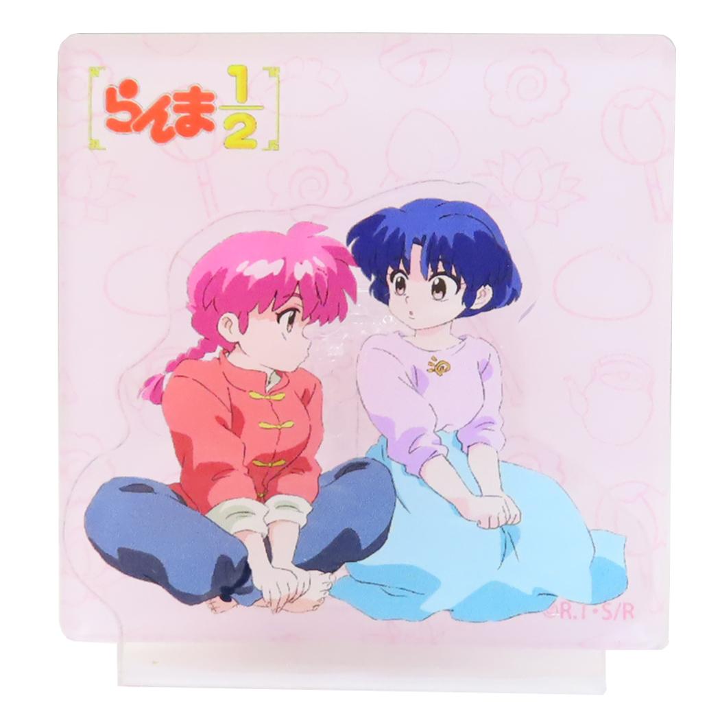 メモクリップスタンド クリップ らんま1/2 らんま＆あかね 高橋留美子 Green Flash 事務用品 メモ立て アニメメール便可