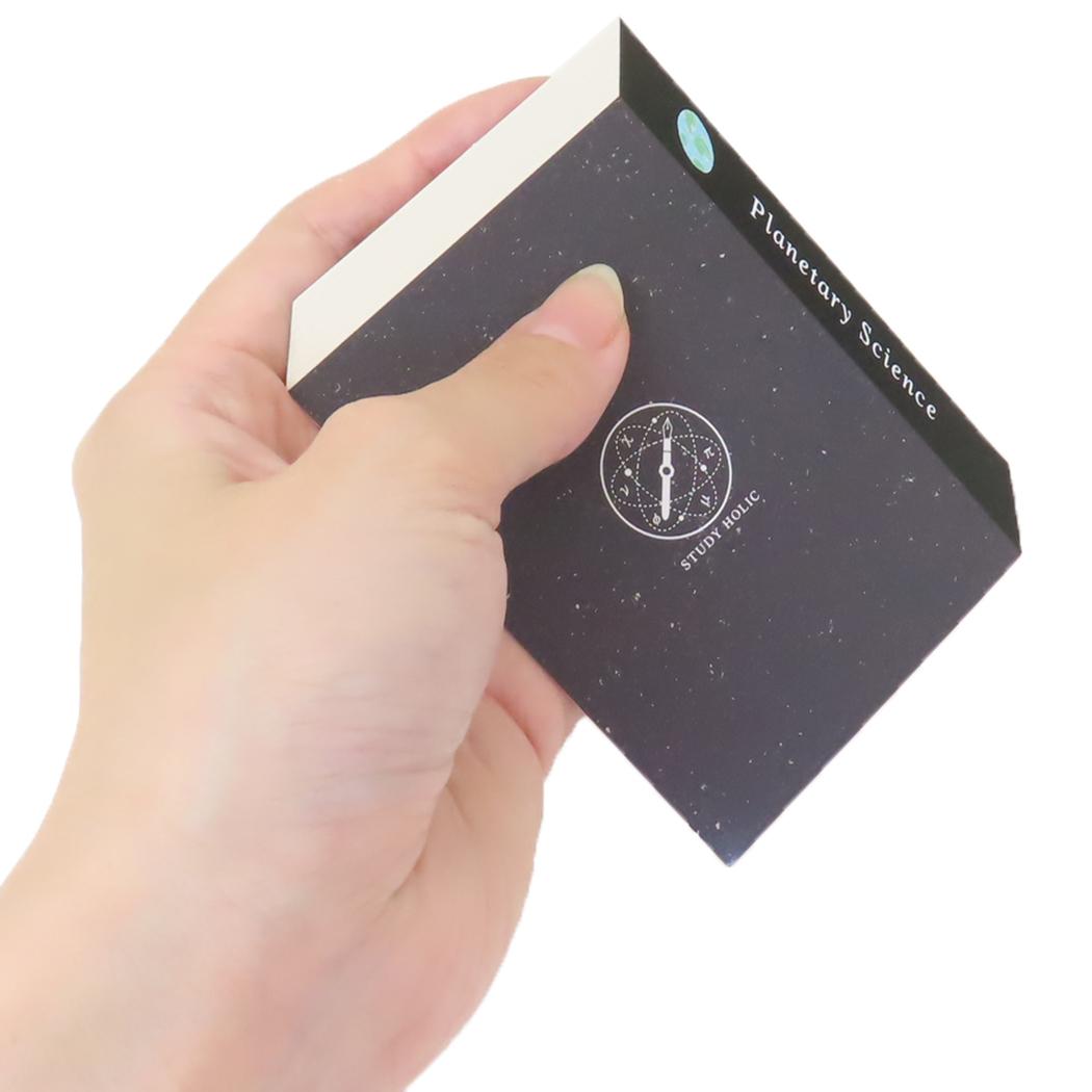 スティッキーブック 付箋 STUDY HOLIC 惑星科学 Green Flash 新学期準備文具 事務用品 学び 学問 メール便可