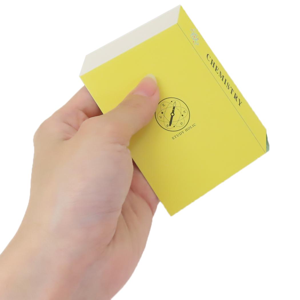 スティッキーブック 付箋 STUDY HOLIC 化学 Green Flash 新学期準備文具 事務用品 学び 学問 メール便可