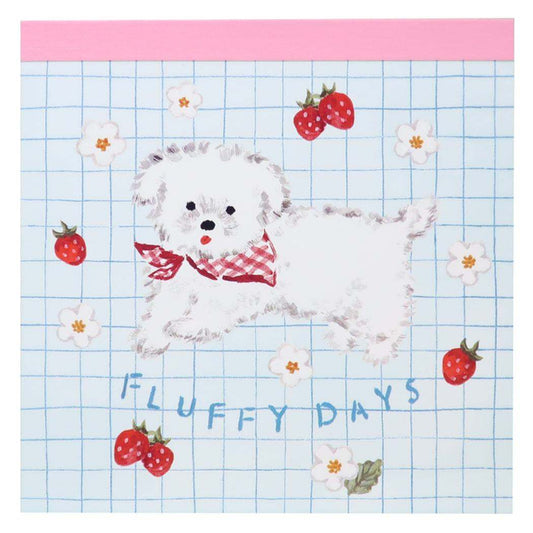 メモパッド メモ帳 利光春華 strawberry dog Green Flash 新学期準備文具 おしゃれ メール便可