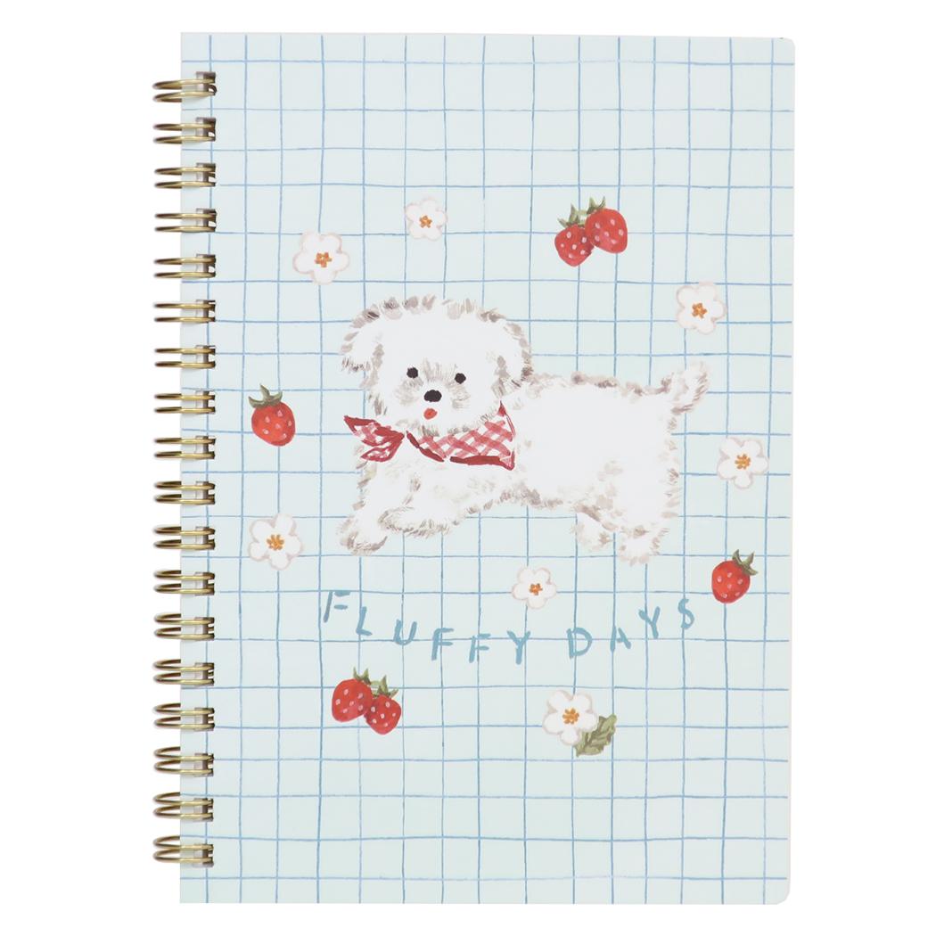 B6リングノート リングノート 利光春華 strawberry dog Green Flash 新学期準備文具 おしゃれ メール便可