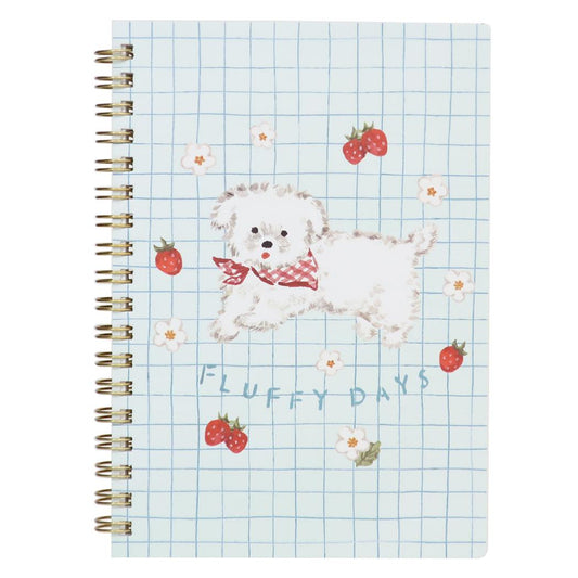 B6リングノート リングノート 利光春華 strawberry dog Green Flash 新学期準備文具 おしゃれ メール便可