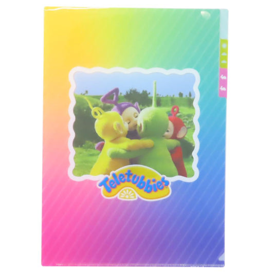A4ポケットクリアファイル ポケットファイル テレタビーズ Big Hug Green Flash 新学期準備文具 メール便可