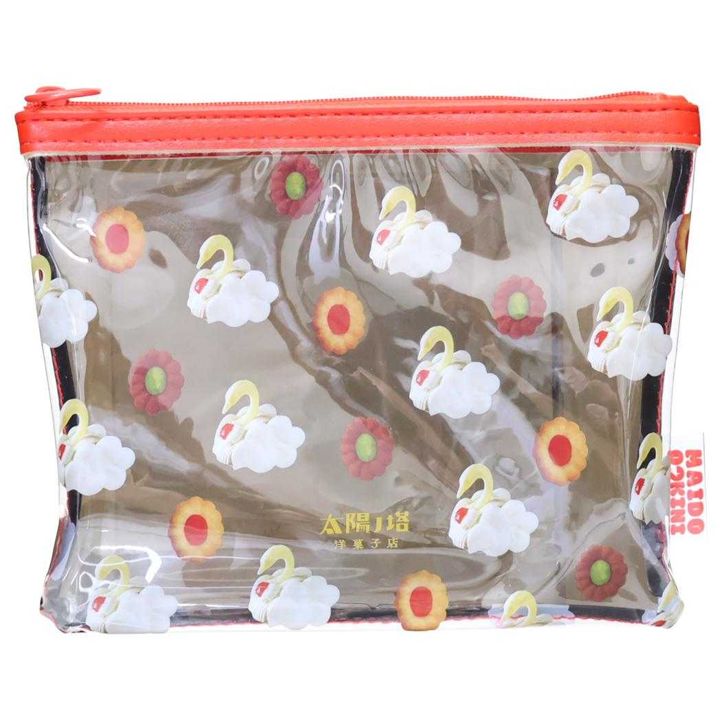 太陽ノ塔洋菓子店 コスメポーチ PVCポーチ ケーキ Green Flash 小物入れ 化粧ポーチ グッズ メール便可 シネマコレクション