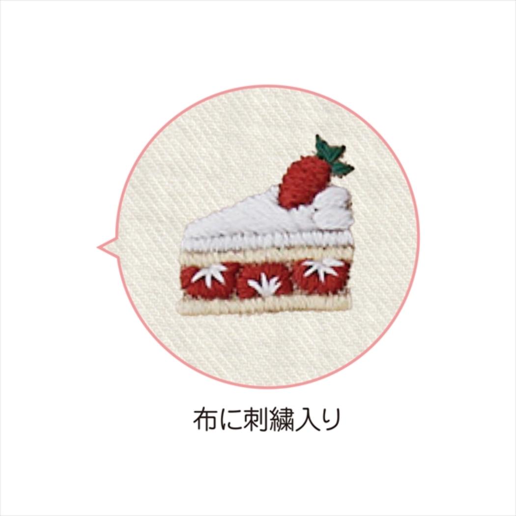 卓上カレンダー2026年 2026Calendar annas 刺繍卓上カレンダー 学研ステイフル 刺繍 デザート スイーツ インテリア 令和8年暦 メール便可