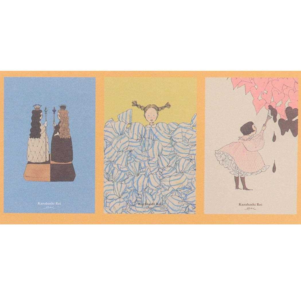 缶入りポストカード POSTCARD くらはしれい BR 学研ステイフル 小物入れ おしゃれ レトロ ガーリー