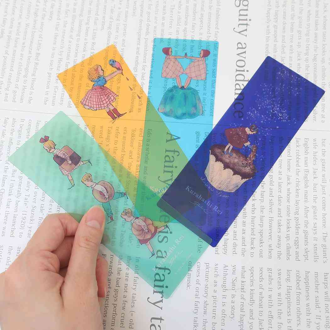 クリアブックマーカー 栞 くらはしれい ゼリー 学研ステイフル しおり おしゃれ レトロ ガーリー メール便可