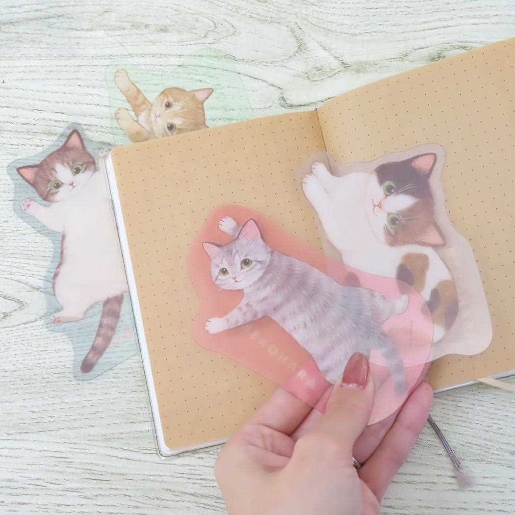 ブックマーカー しおり ねこハラ ピンク ねこ 学研ステイフル 読書 かわいい メール便可