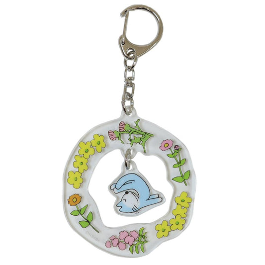 11ぴきのねこ キーリング アクリルキーホルダー GR 学研ステイフル アクキー 絵本キャラクター グッズ メール便可 シネマコレクション
