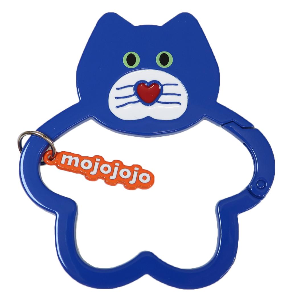 mojojojo キーリング カラビナキーホルダー BU モジョジョジョ 学研ステイフル