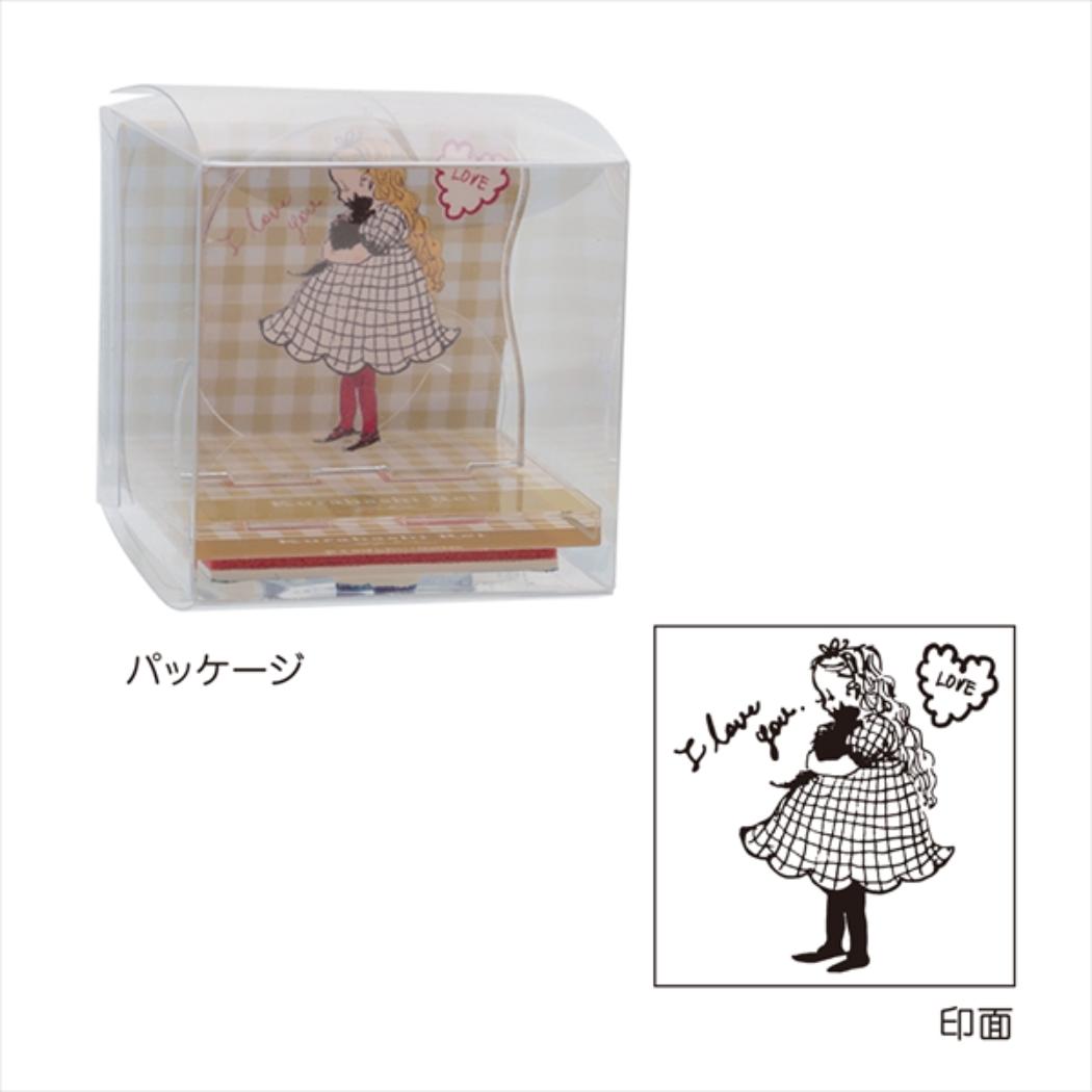 アクリルスタンドスタンプ ハンコ くらはしれい YE 学研ステイフル はんこ 手帳デコ