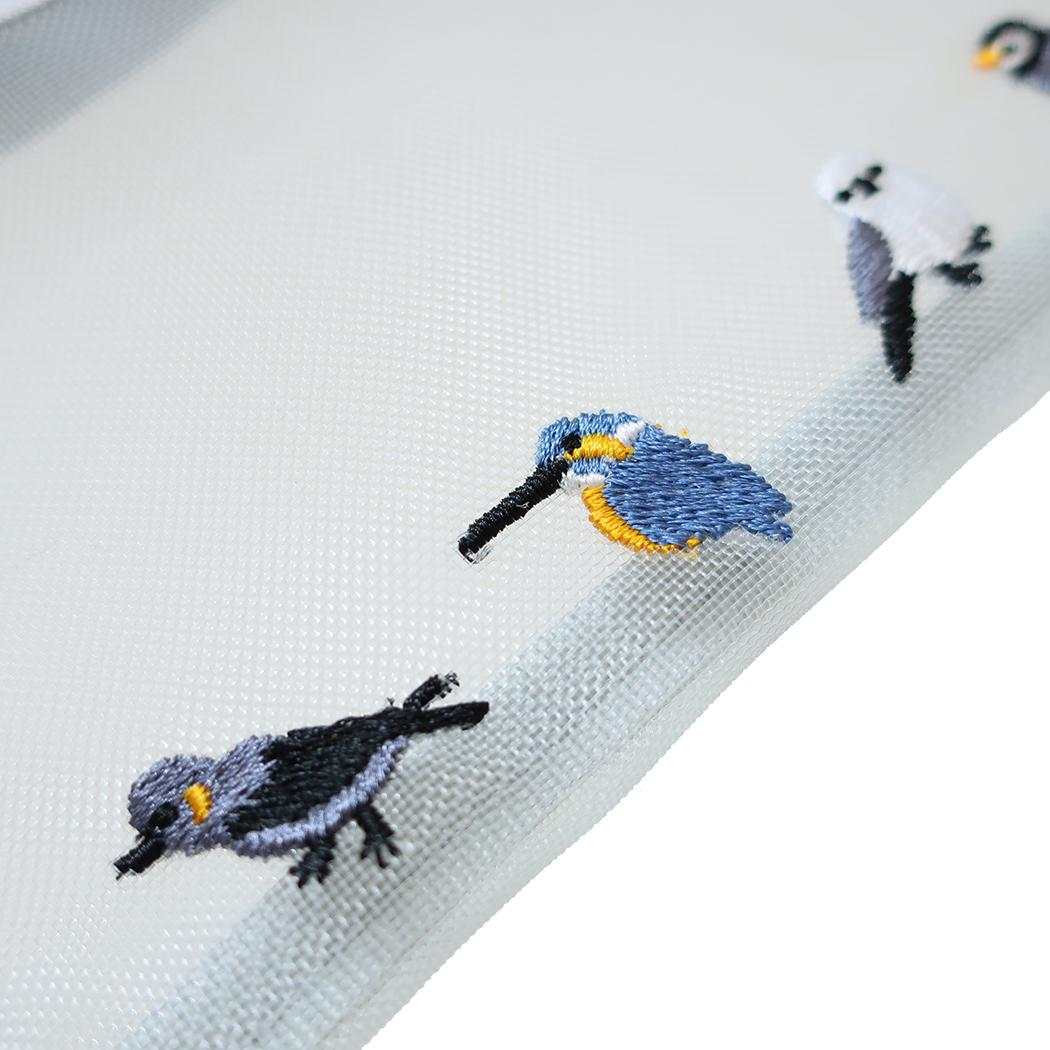 annas アンナス ペンケース 刺繍メッシュペンポーチ トリ 学研ステイフル 筆箱 新学期準備文具 おしゃれ グッズ メール便可 シネマコレクション