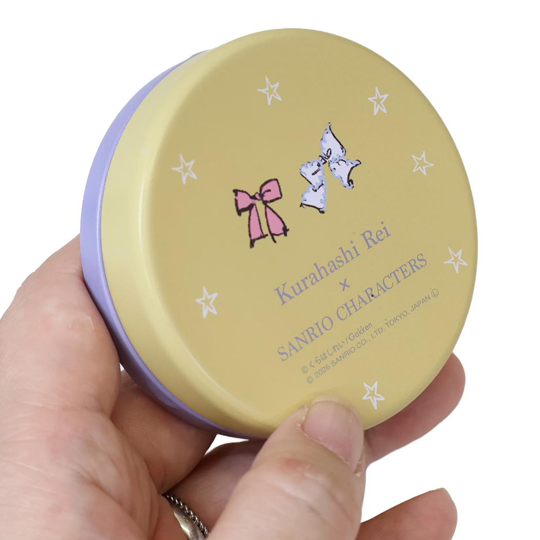 サンリオキャラクターズxくらはしれい メモ帳 缶入りメモ リトルツインスターズ 学研ステイフル