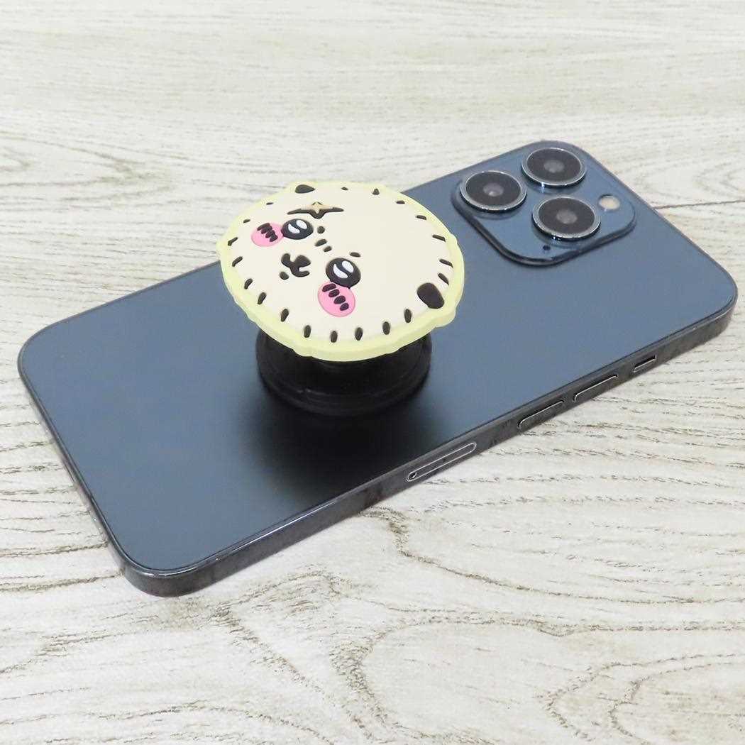 ダイカットソフトPOCOPOCO ポコポコ スマホアクセ ちいかわ ラッコ グルマンディーズ スマホスタンド メール便可