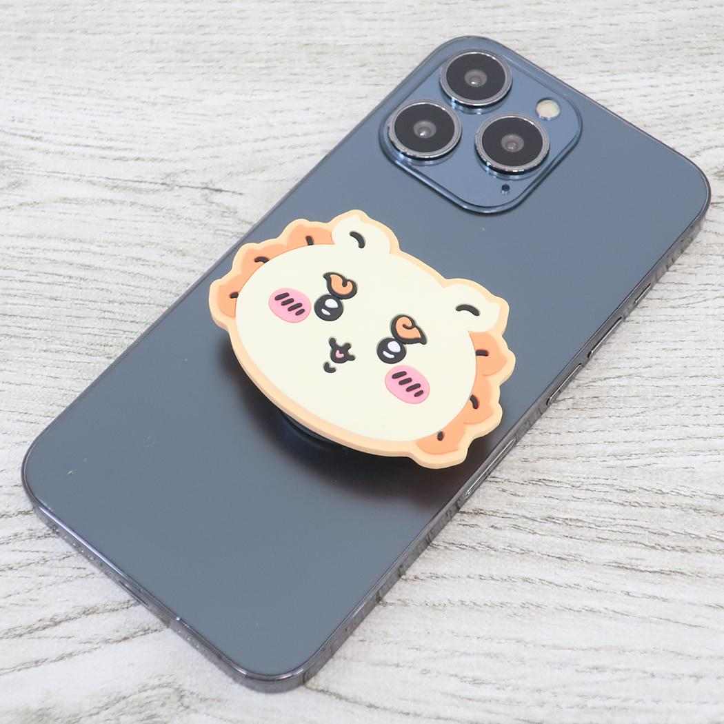ダイカットソフトPOCOPOCO ポコポコ スマホアクセ ちいかわ シーサー グルマンディーズ スマホスタンド メール便可