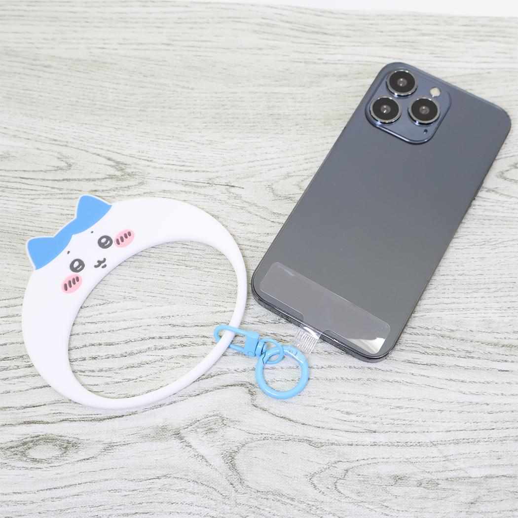 ちいかわ スマホリング マルチリングプラス シリコンブレスレット ハチワレ グルマンディーズ スマホアクセ キャラクター グッズ メール便可 シネマコレクション