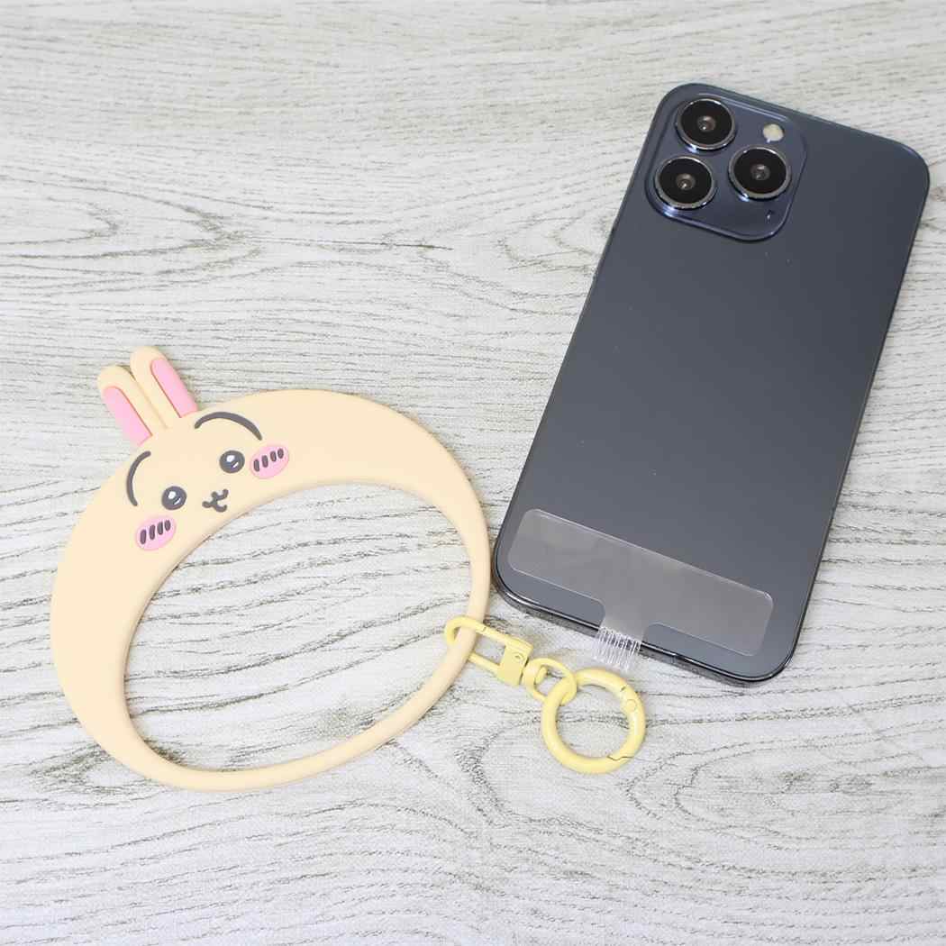 ちいかわ スマホリング マルチリングプラス シリコンブレスレット うさぎ グルマンディーズ スマホアクセ キャラクター グッズ メール便可 シネマコレクション