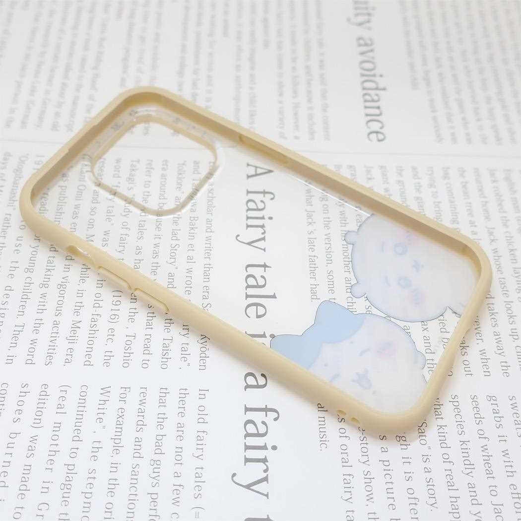 IIIIfit Clear 2023 iPhone 6.1inch 3LENS model対応ケース iPhone15 Pro ちいかわ ちいかわ＆ハチワレ グルマンディーズ スマホカバー