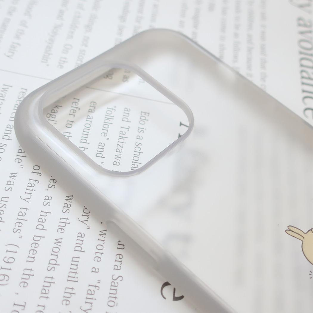 ちいかわ ボンボンドロップシール みんな ポーズ 1シート付！[iPhone15 Pro]IIIIfit Clear 2023 iPhone 6.1inch 3LENS model対応ケース セット