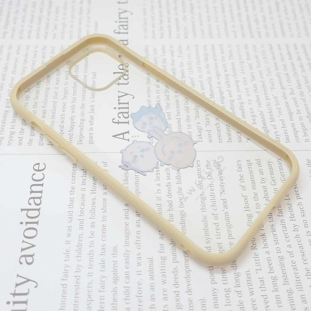 ちいかわ ボンボンドロップシール みんな ポーズ 1シート付！[iPhone15 Plus/14 Plus]IIIIfit Clear 2023 iPhone 6.7inch 2LENS model対応ケース セット