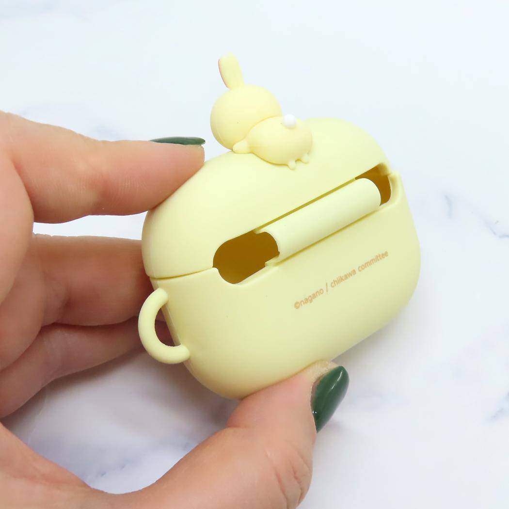 AirPods Pro(第2世代) AirPods Pro対応 シリコンケース イヤホンケース ちいかわ うさぎ グルマンディーズ エアポッズケース 収納 衝撃防止