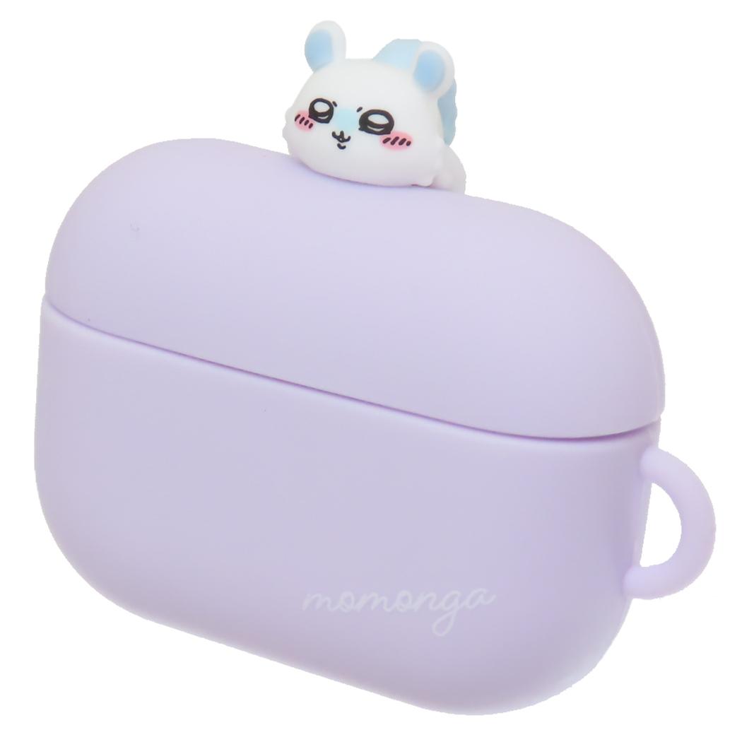 AirPods Pro(第2世代) AirPods Pro対応 シリコンケース イヤホンケース ちいかわ モモンガ グルマンディーズ エアポッズケース 収納 衝撃防止
