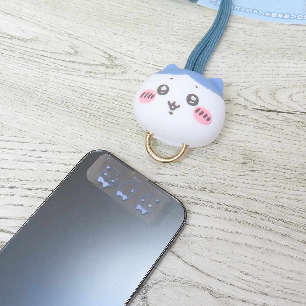 マルチリングプラス マスコットストラップ スマホアクセ ちいかわ ハチワレ グルマンディーズ ショルダーストラップ スマホショルダー