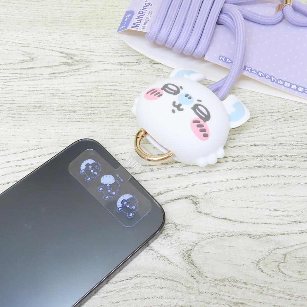 マルチリングプラス マスコットストラップ スマホアクセ ちいかわ モモンガ グルマンディーズ ショルダーストラップ スマホショルダー