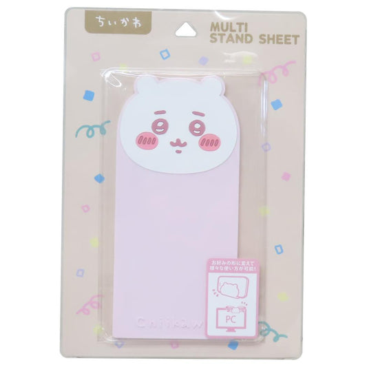 マルチスタンドシート デスクトップスタンド ちいかわ グルマンディーズ モバイルスタンド スマホスタンド メール便可