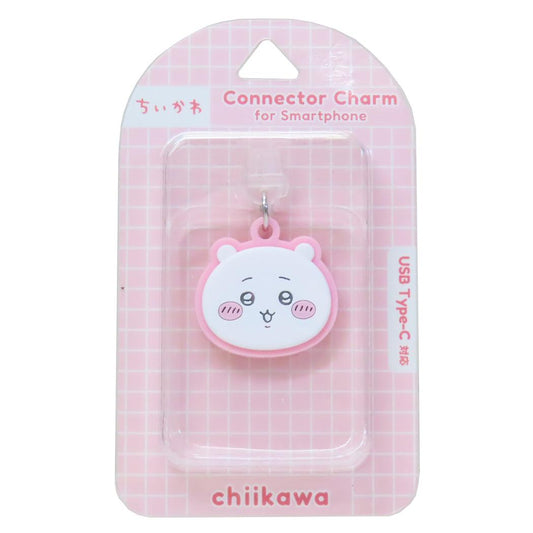 USB Type-C対応コネクタチャーム スマホアクセ ちいかわ グルマンディーズ 汚れ防止 メール便可
