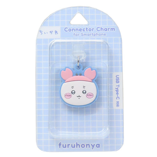 USB Type-C対応コネクタチャーム スマホアクセ ちいかわ 古本屋 グルマンディーズ 汚れ防止 メール便可
