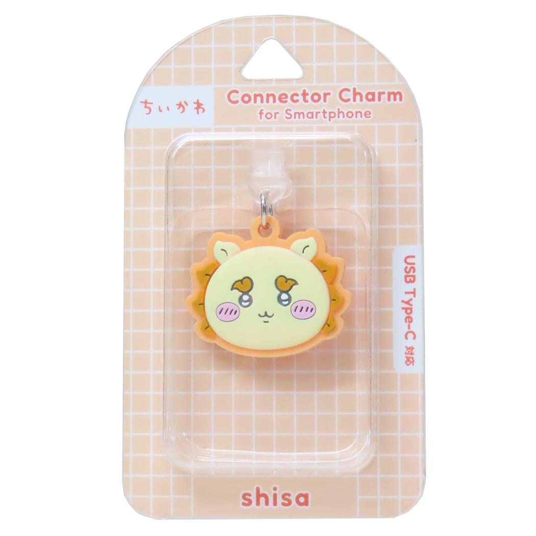 USB Type-C対応コネクタチャーム スマホアクセ ちいかわ シーサー グルマンディーズ 汚れ防止 メール便可