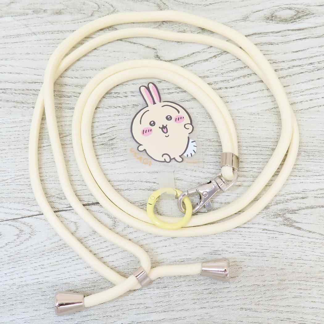 マルチリングプラス ストラップセット スマホアクセ ちいかわ うさぎ グルマンディーズ スマホリング ショルダーストラップ スマホショルダー メール便可
