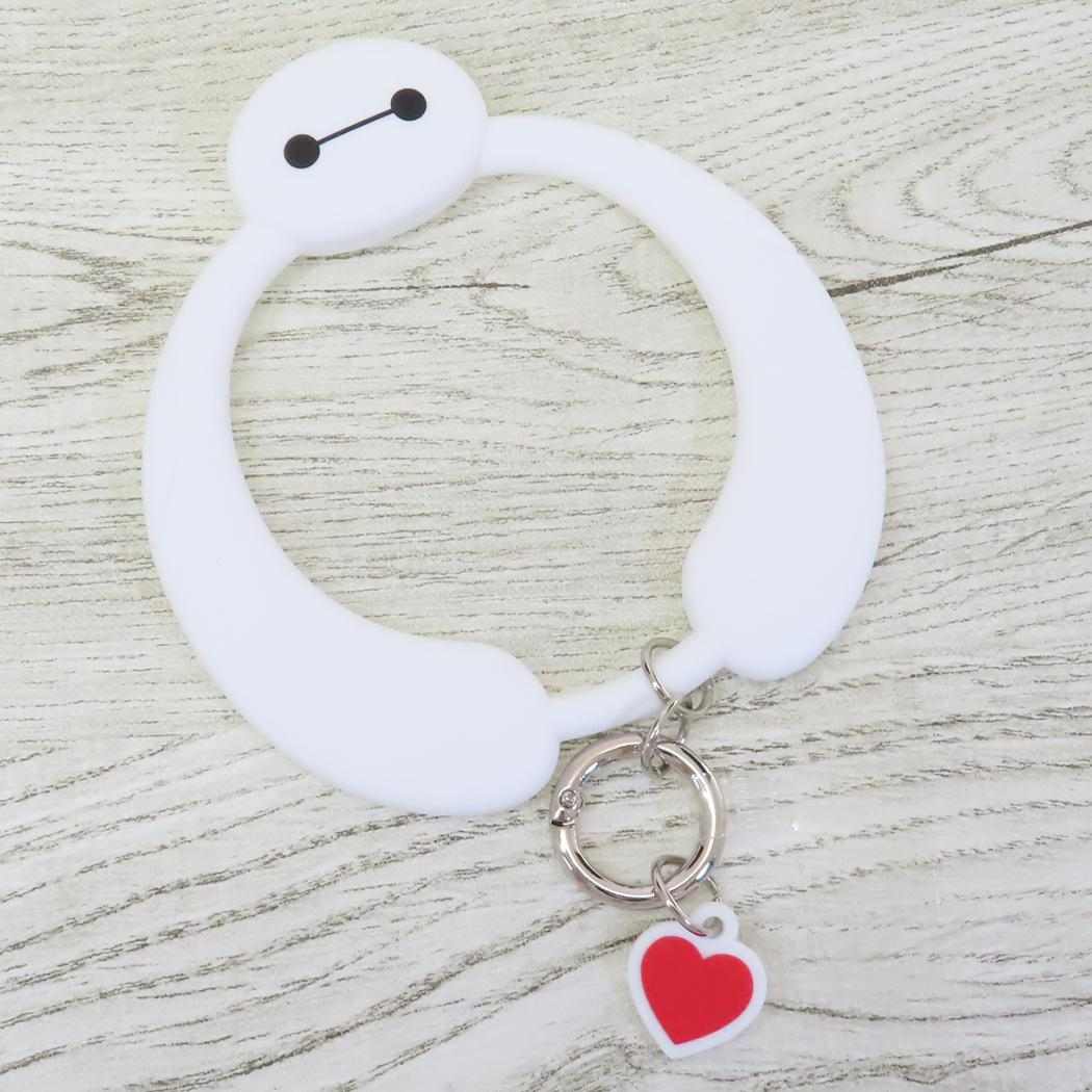 マルチリングプラス シリコンブレスレット スマホアクセ ベイマックス ディズニー グルマンディーズ 落下防止 スマホホルダー メール便可