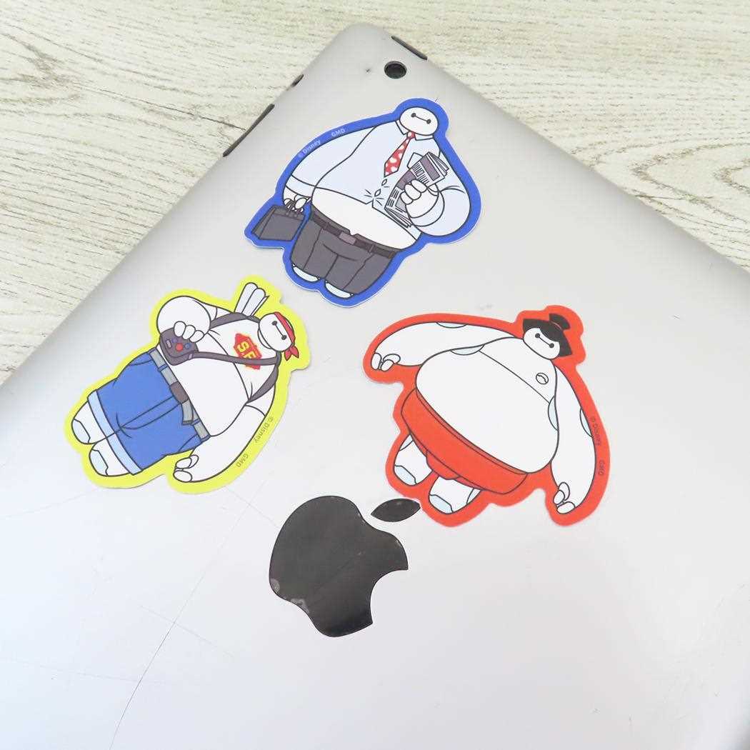 モバイルステッカー ダイカットシール ベイマックス ディズニー グルマンディーズ デコレーション メール便可