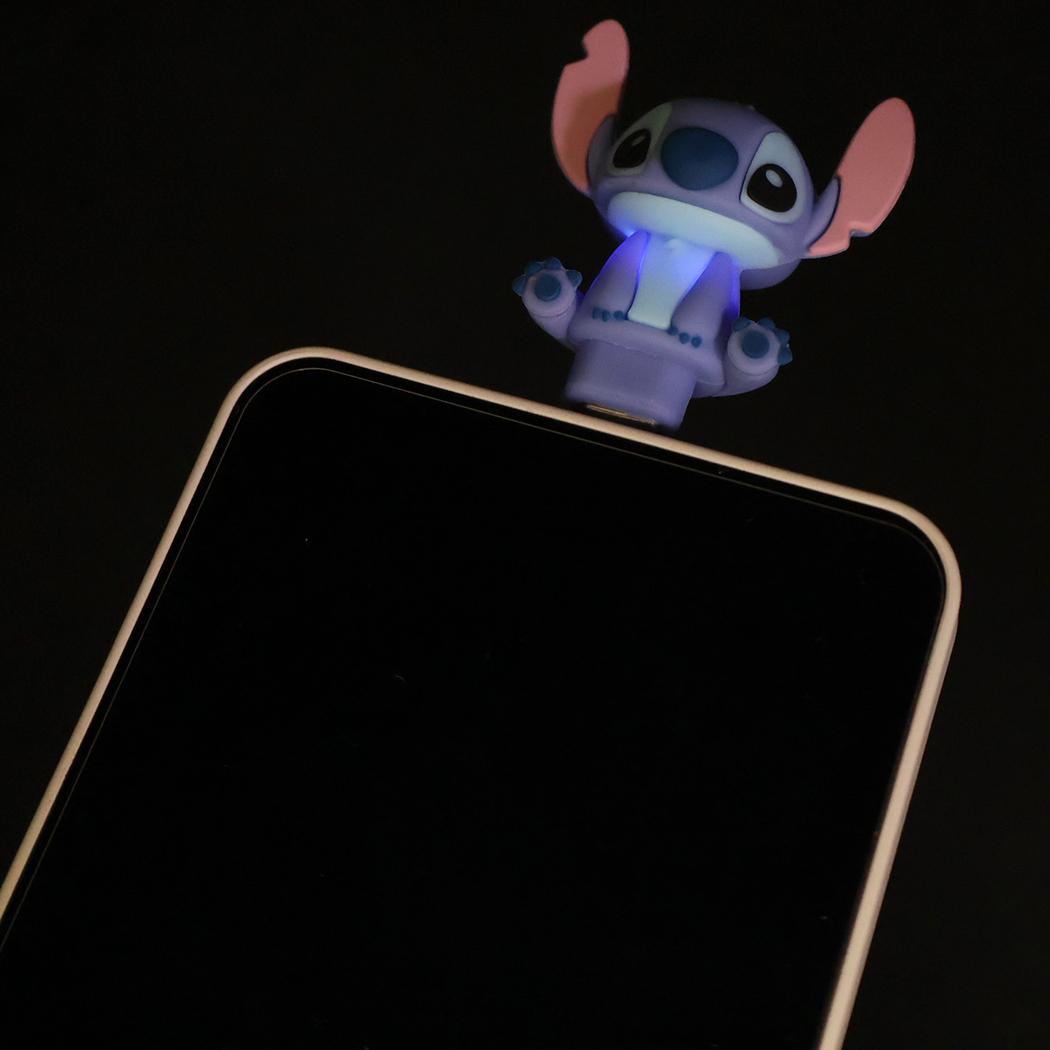 スティッチ スマホアクセ ぽわっとも ディズニー グルマンディーズ