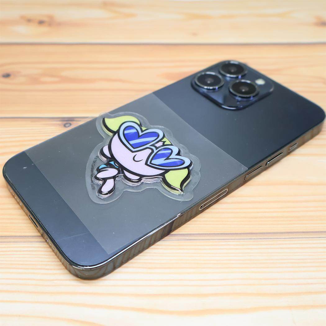 パワーパフガールズ ダイカットステッカー punipop ぷにぽっぷ バブルス グルマンディーズ ダイカットシール スマホデコ キャラクター グッズ メール便可 シネマコレクション