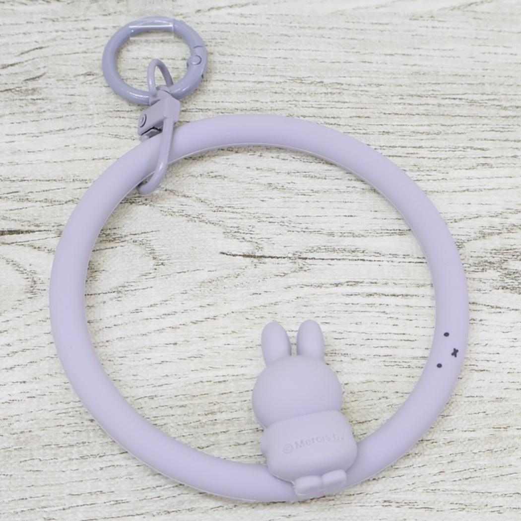 マルチリングプラス シリコンブレスレット スマホアクセ ミッフィー グレー ディックブルーナ グルマンディーズ スマホホルダー 絵本メール便可