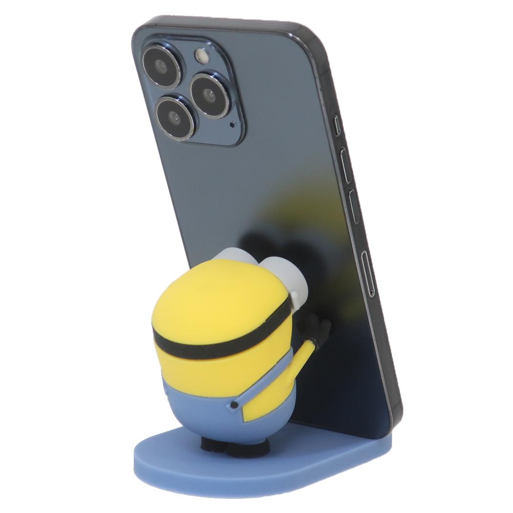 マスコットモバイルスタンド スマホスタンド ミニオンズ ボブ ユニバーサル映画 グルマンディーズ スマートフォンスタンド スマホ置き