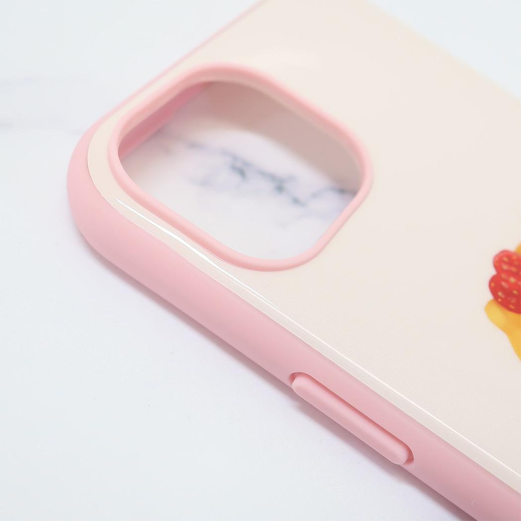 IIIIfit?2023 iPhone 6.1inch 2LENS model対応ケース iPhone15/14/13 モフサンド スイーツにゃん mofusand グルマンディーズ スマホカバー