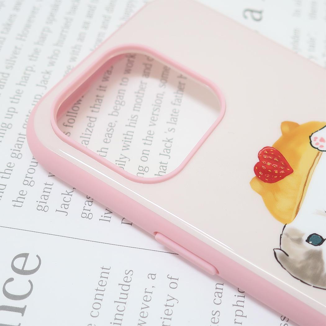 IIIIfit 2023 iPhone 6.1inch 3LENS model対応ケース iPhone15 Pro モフサンド スイーツにゃん mofusand グルマンディーズ スマホカバー
