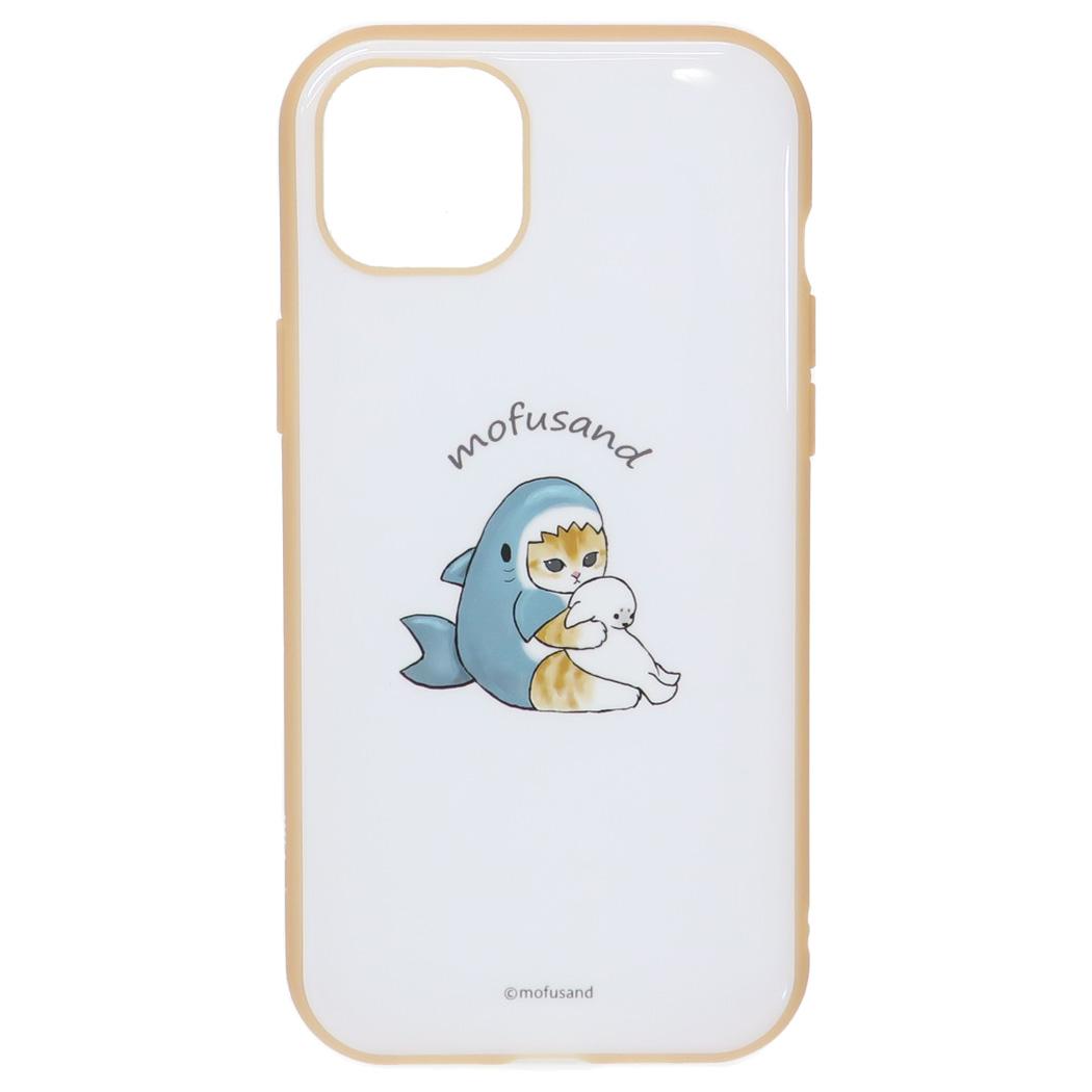 モフサンド iPhone15 Plus/14 Plus IIIIfit 2023 iPhone 6.7inch 2LENS model対応ケース サメにゃん mofusand グルマンディーズ スマホカバー キャラクター グッズ シネマコレクション
