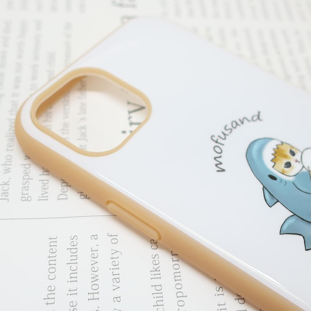 IIIIfit 2023 iPhone 6.7inch 2LENS model対応ケース iPhone15 Plus/14 Plus モフサンド サメにゃん mofusand グルマンディーズ スマホカバー